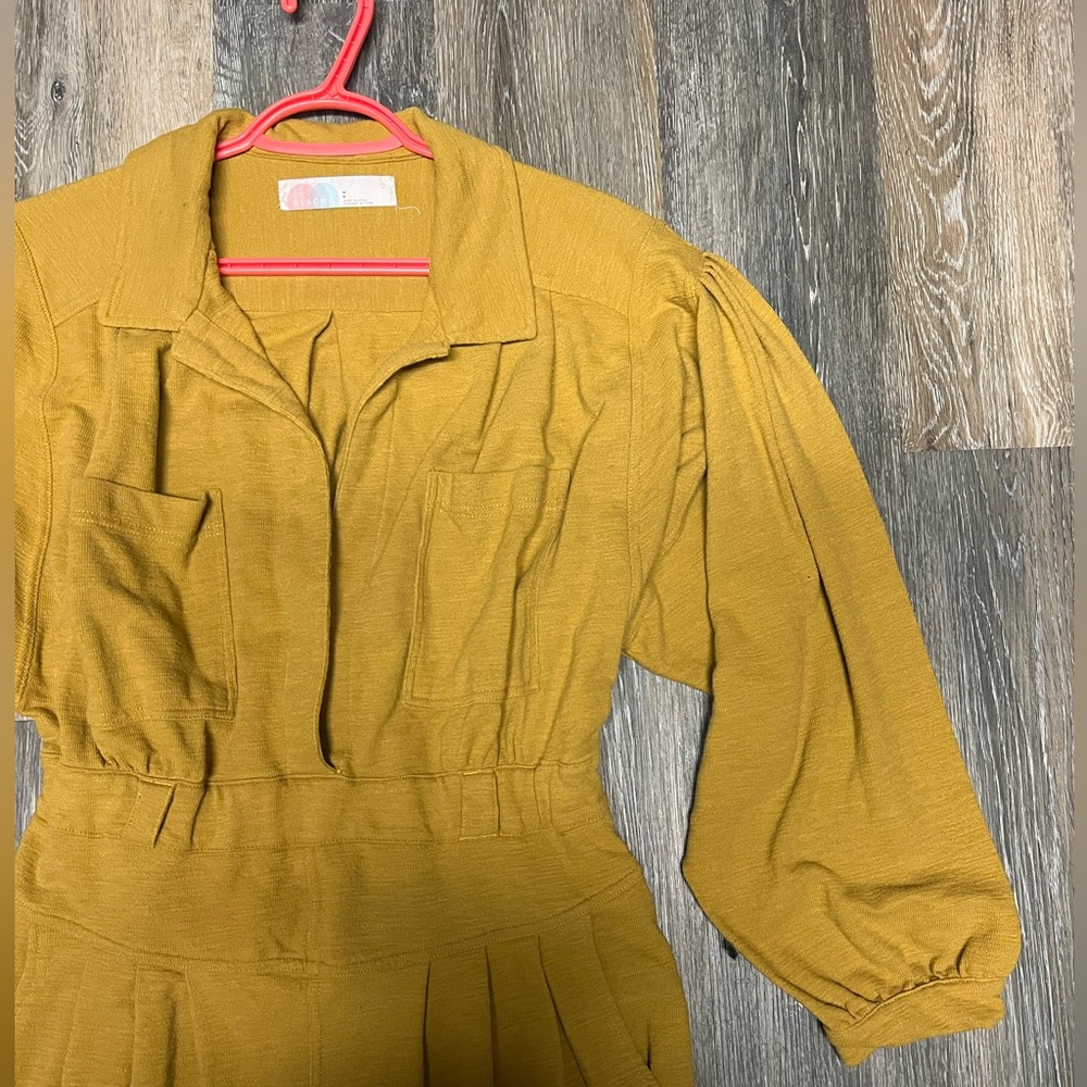 Free People Yellow Jumpsuit - Picture 4 of 7